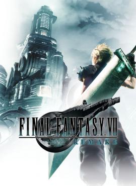 Final Fantasy VII Remake game cover