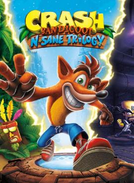 Crash Bandicoot N. Sane Trilogy game cover