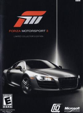 Forza Motorsport 3 game specification