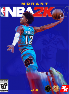 NBA 2K21 game cover