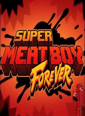 Super Meat Boy Forever game cover