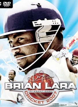 Brian Lara International Cricket 2007 game cover