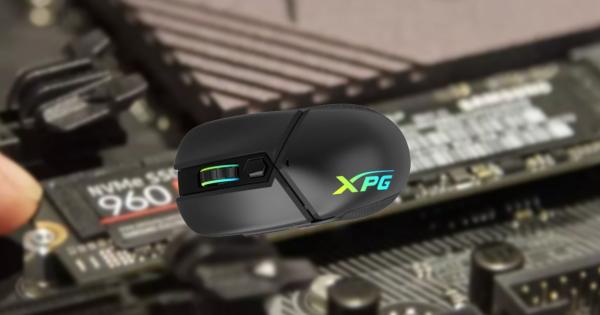 XPG Concept a gaming mouse that can also store 1TB of games game cover