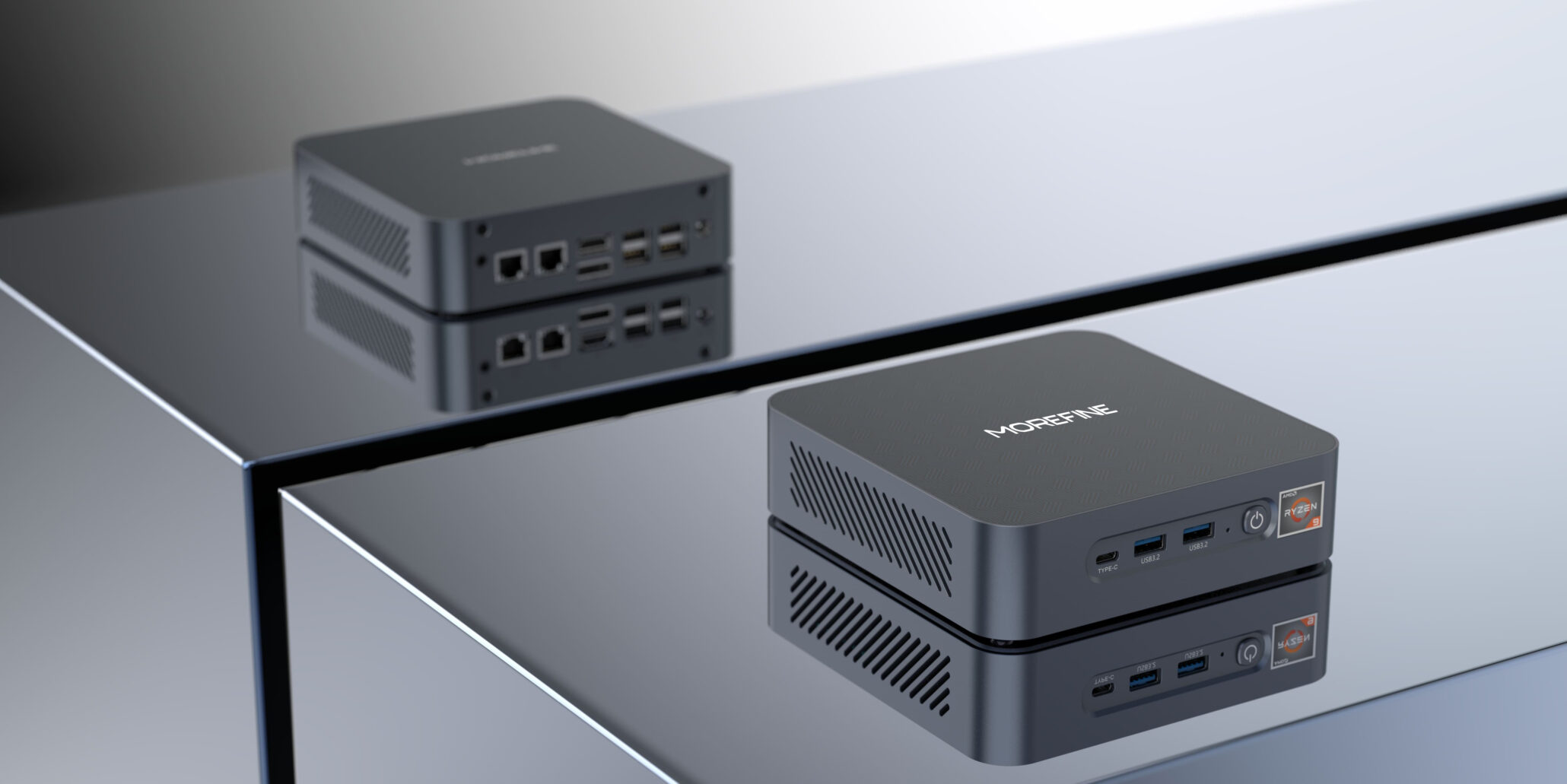 Morefine S500+ Compact Desktop Mini PCs Based on AMD Ryzen 5000 Series game cover